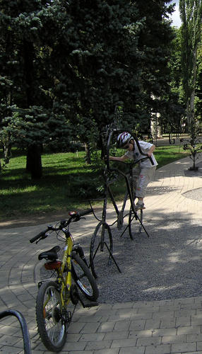 I want to ride my bicycle