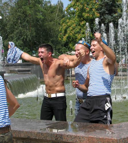День ВДВ в Донецке